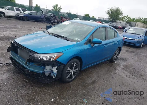 2019 Subaru Impreza 2.0I Premium z USA, uszkodzony, nr VIN 4S3GKAC61K3601594